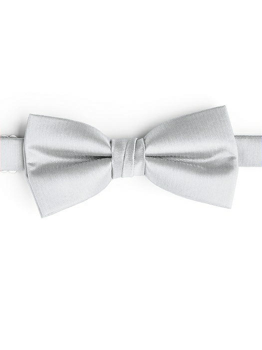 Silver bow tie by After Six